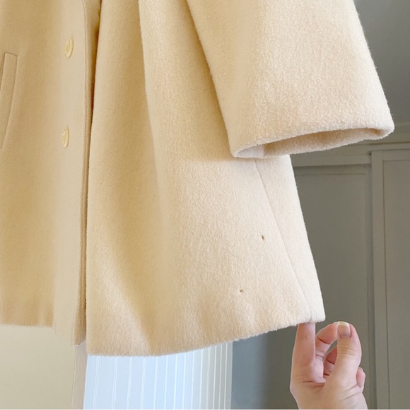 Forecaster of Boston Vintage 80s Wool Double Breasted Coat Size 13/14 - Picture 13 of 13